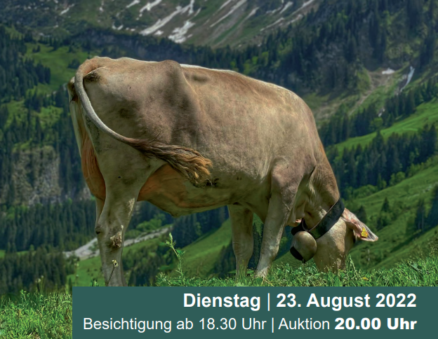 Katalog Auktion Milchvieh Chommle Gunzwil