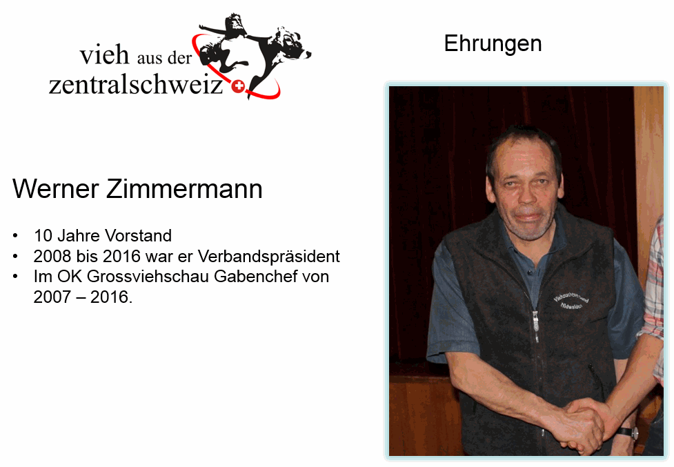 Ehrung W Zimmerman