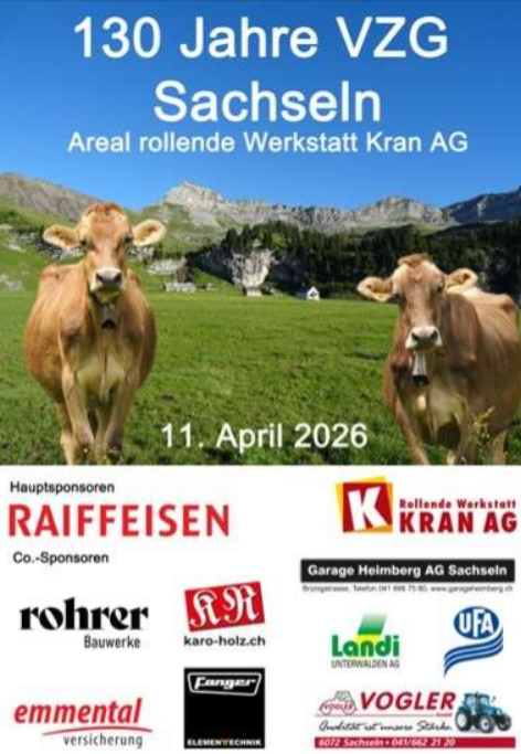 130 Jahre VZG Sachseln 