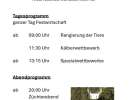 tagesprogramm